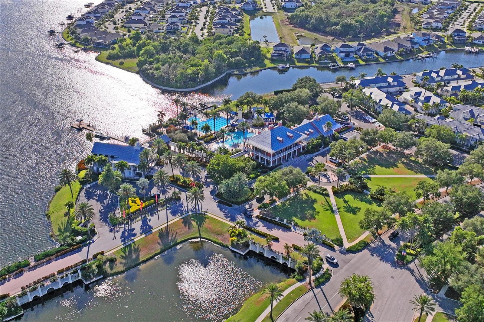 Mirabay Club House, Lagoon, Resort Style Pool, - 5714 SEA TROUT PL, APOLLO BEACH