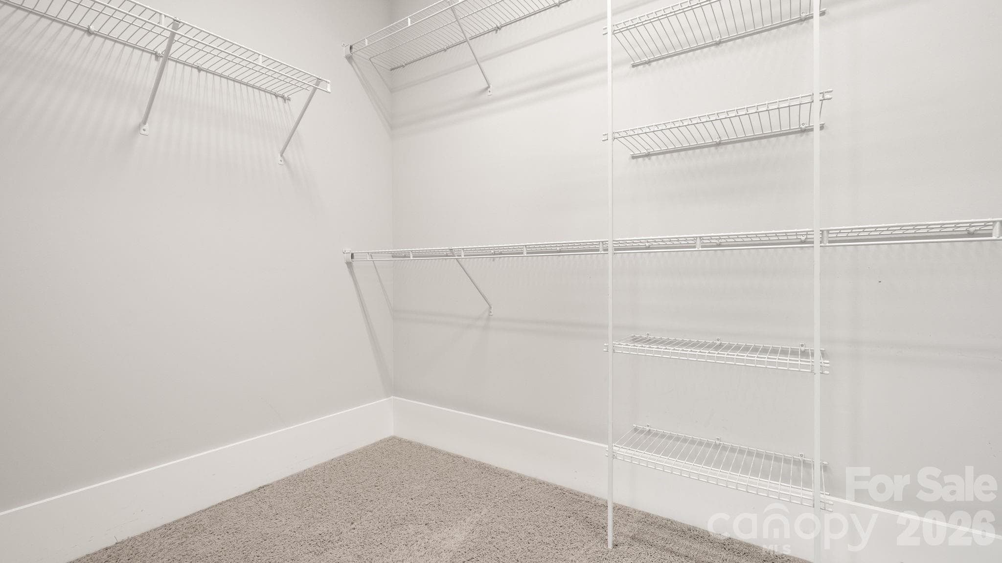 First primary bedroom closet - 5218 Kelly Street, Charlotte