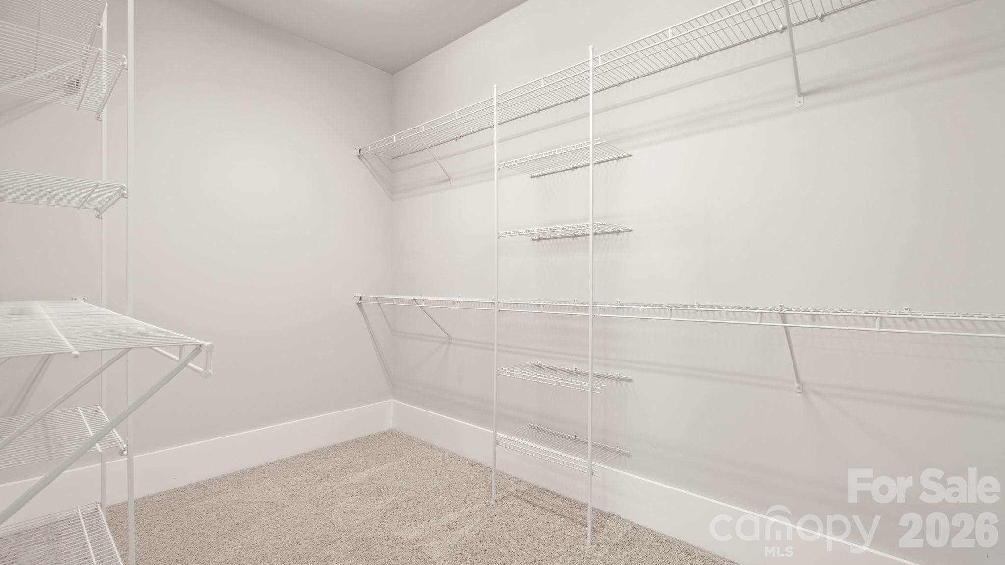 Second primary bedroom closet - 5218 Kelly Street, Charlotte