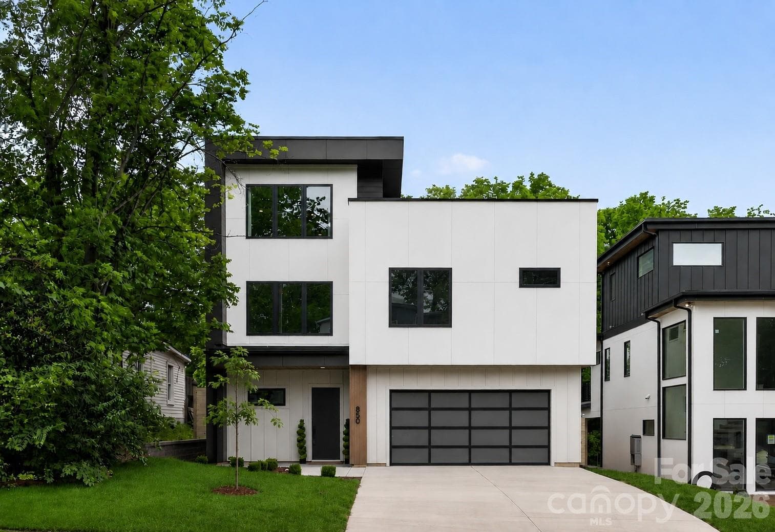 Modern Front Exterior - Charlotte