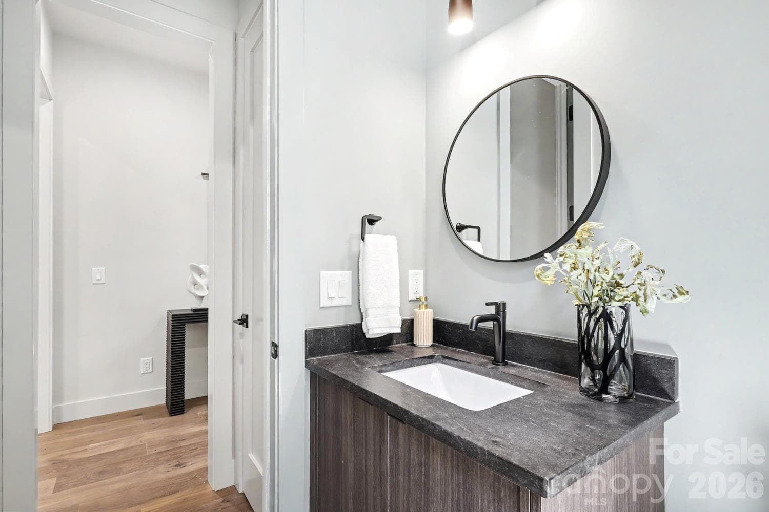 Powder Room First Floor - Charlotte