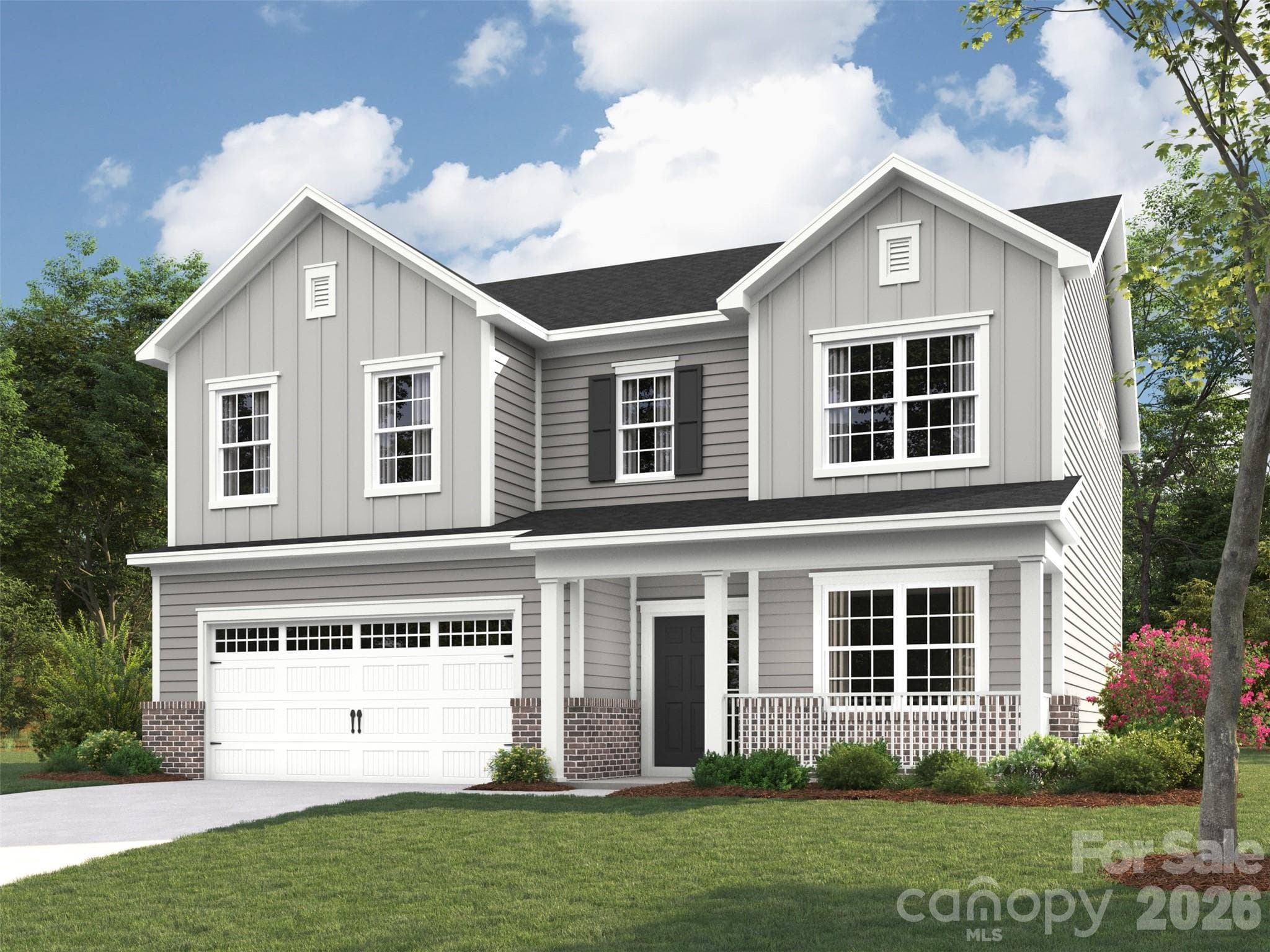 Elevation rendering only - 1680 Tabby Drive, Indian Trail