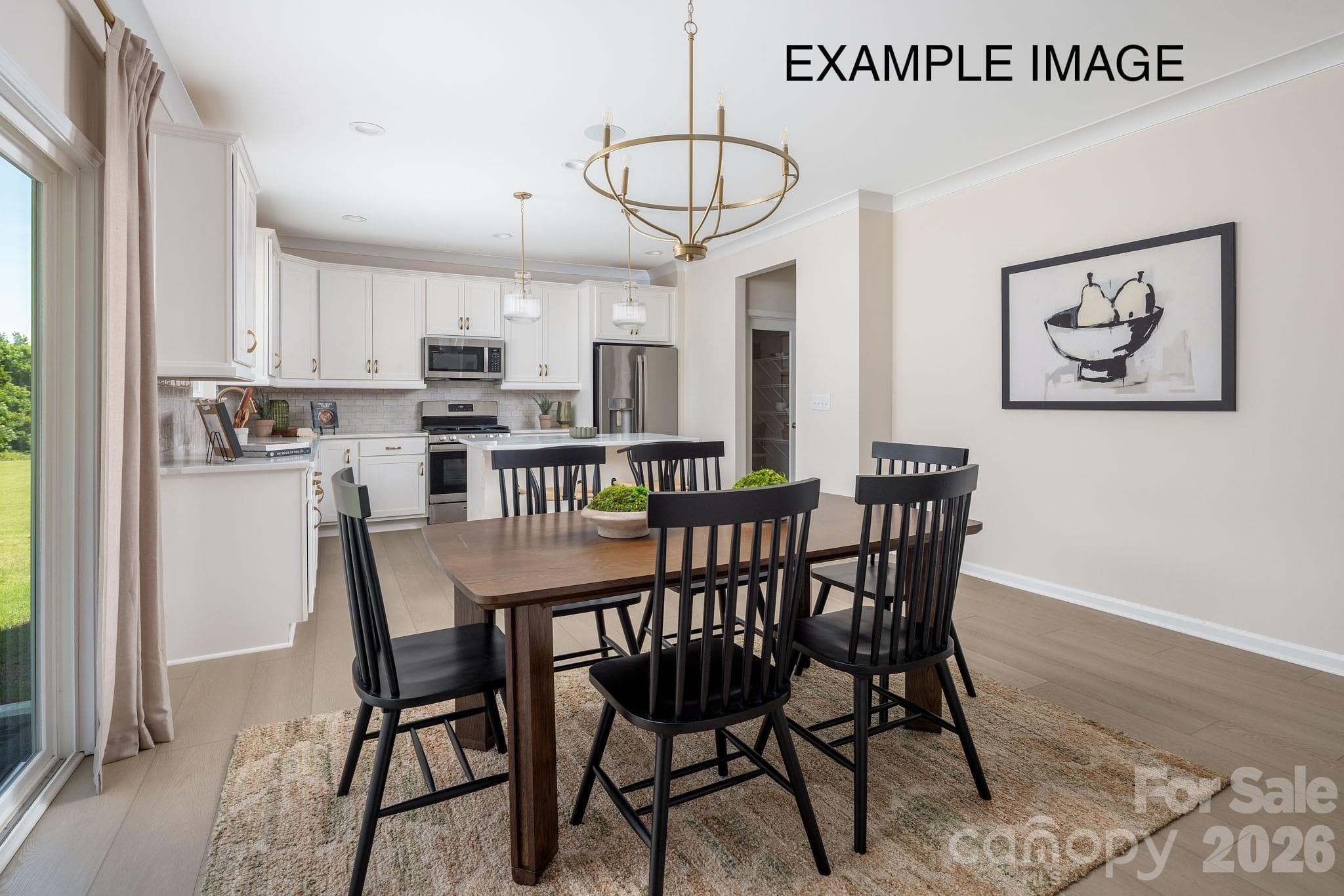 Example Photo - Dining/Kitchen - 1680 Tabby Drive, Indian Trail