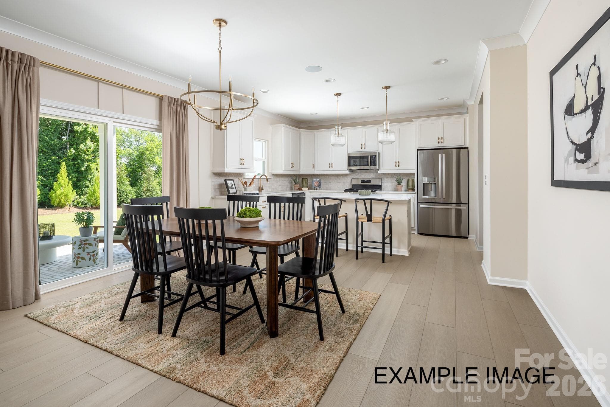Example Photo - Dining/Kitchen - 1680 Tabby Drive, Indian Trail