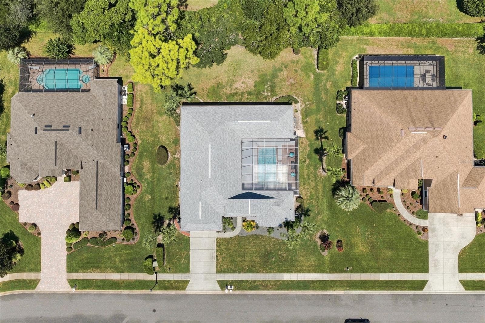Aerial View - 5333 LEATHER SADDLE LN, SPRING HILL