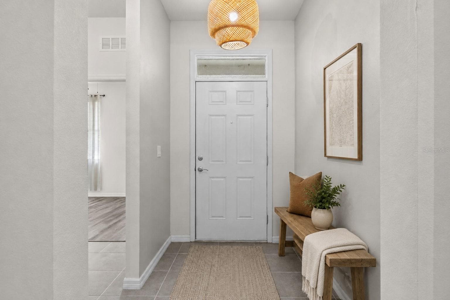 Foyer-digitally staged - 17807 GARSALASO CIR, BROOKSVILLE