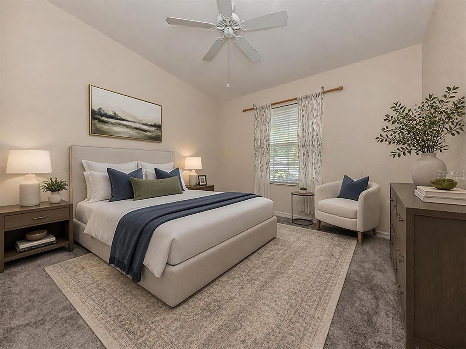 Virtually Staged - Primary Bedroom - 503 AUBURN LAKES CIR #503, VENICE