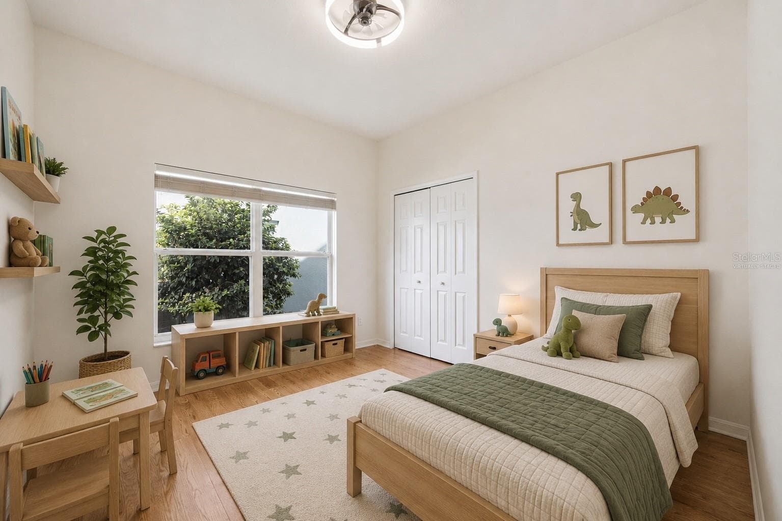 Virtually Staged - Bedroom 4 down Hallway - 14720 SWEET ACACIA DR, ORLANDO