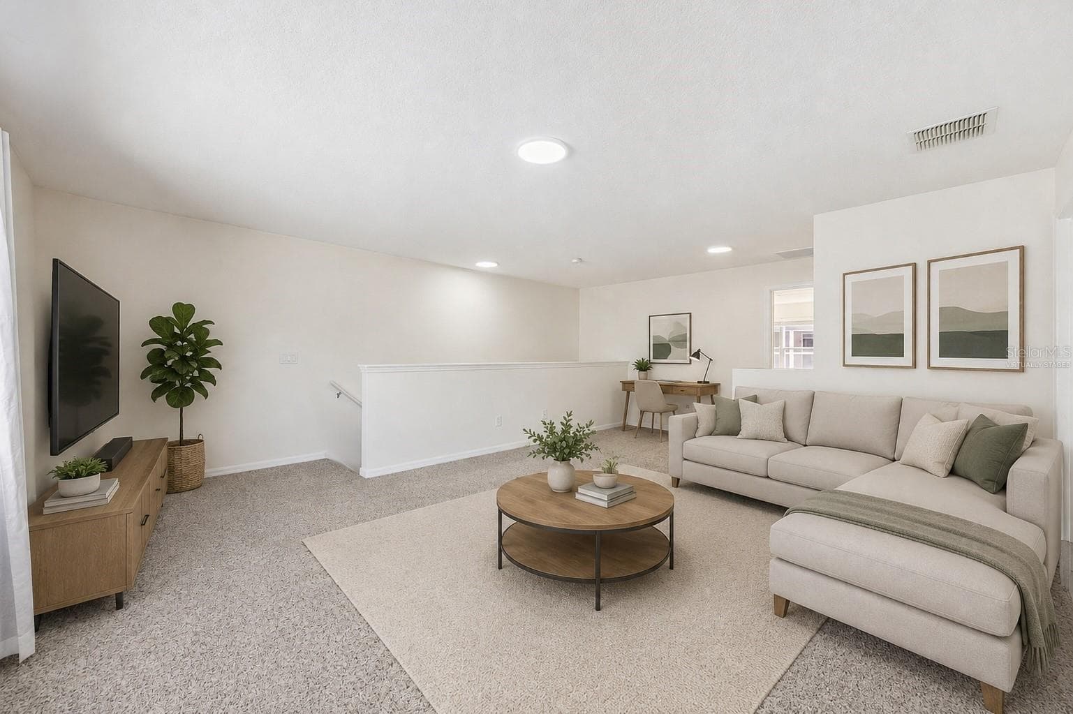 Virtually Staged - Loft Upstairs - 14720 SWEET ACACIA DR, ORLANDO