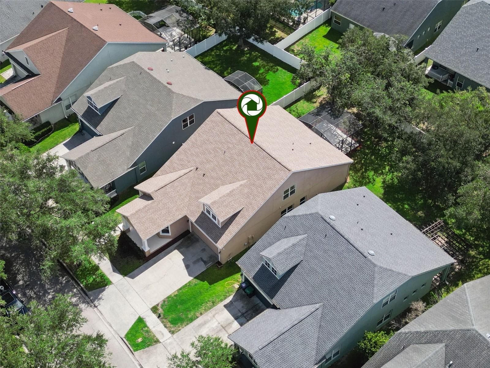 Drone Aerial View - 14720 SWEET ACACIA DR, ORLANDO