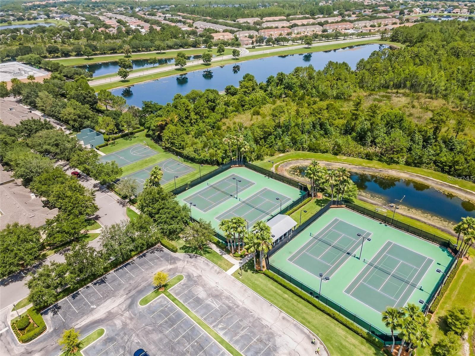 Community Tennis Courts, Basketball Courts, Racquetball Courts - 14720 SWEET ACACIA DR, ORLANDO