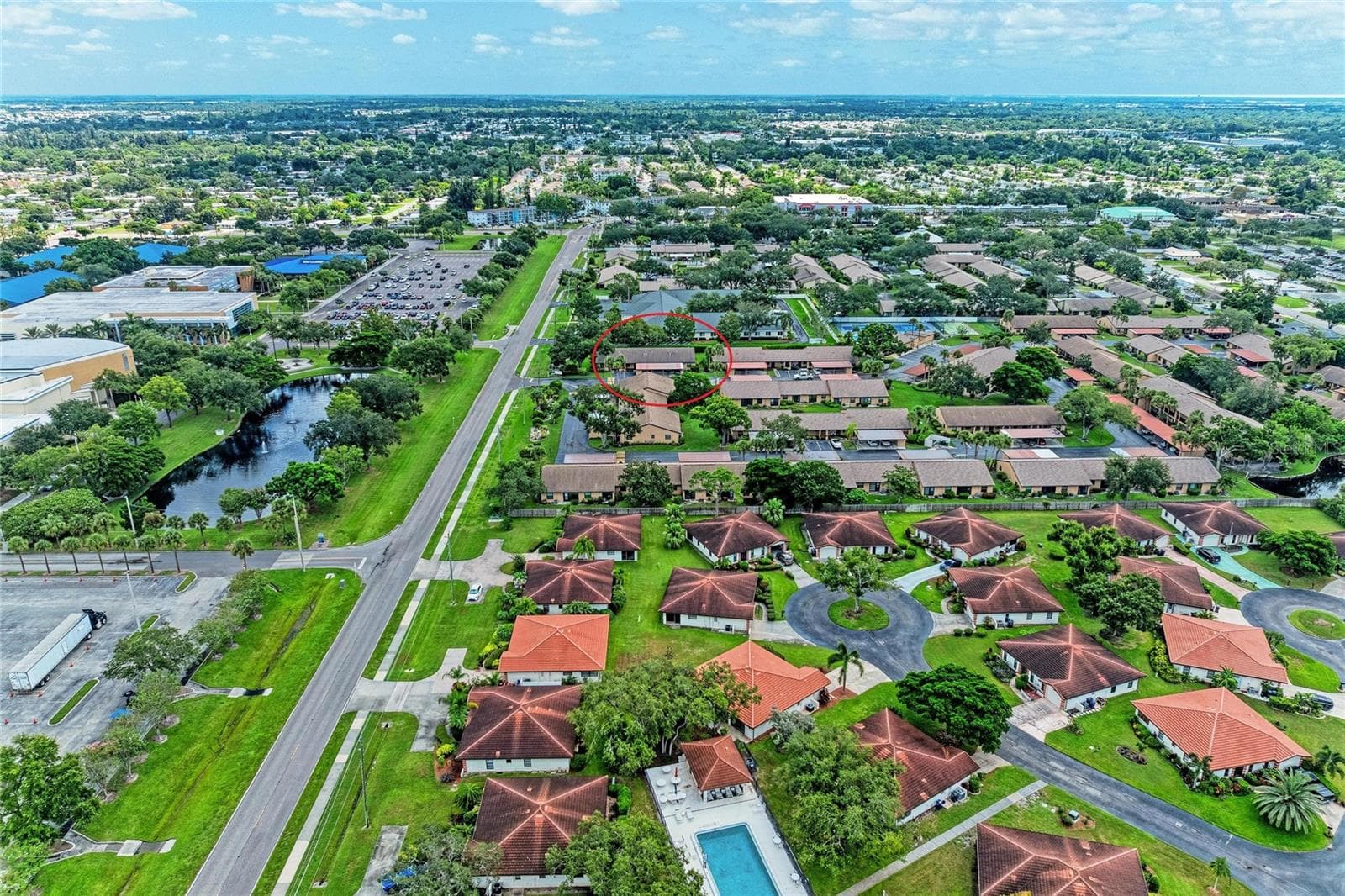 SFC   State College of Florida to the left looking east - 2808 60TH AVE W #802, BRADENTON