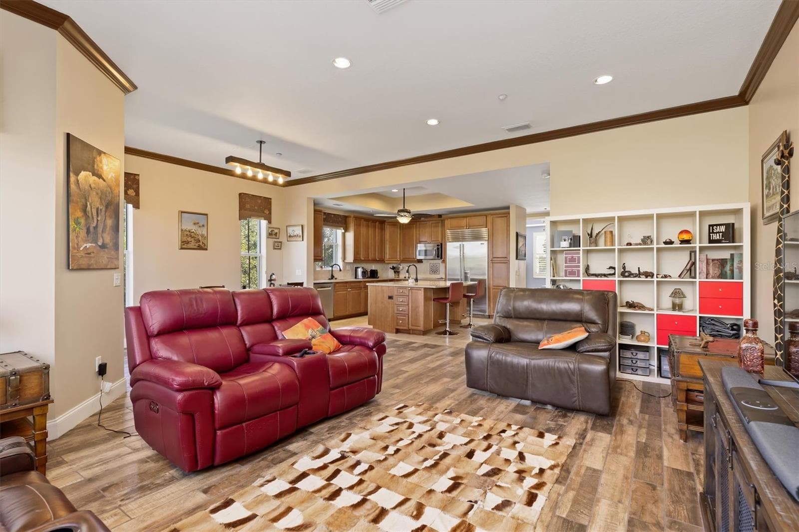 Living Kitchen spacious open floor plan - 10300 TARPON LANDINGS TER #4, PLACIDA