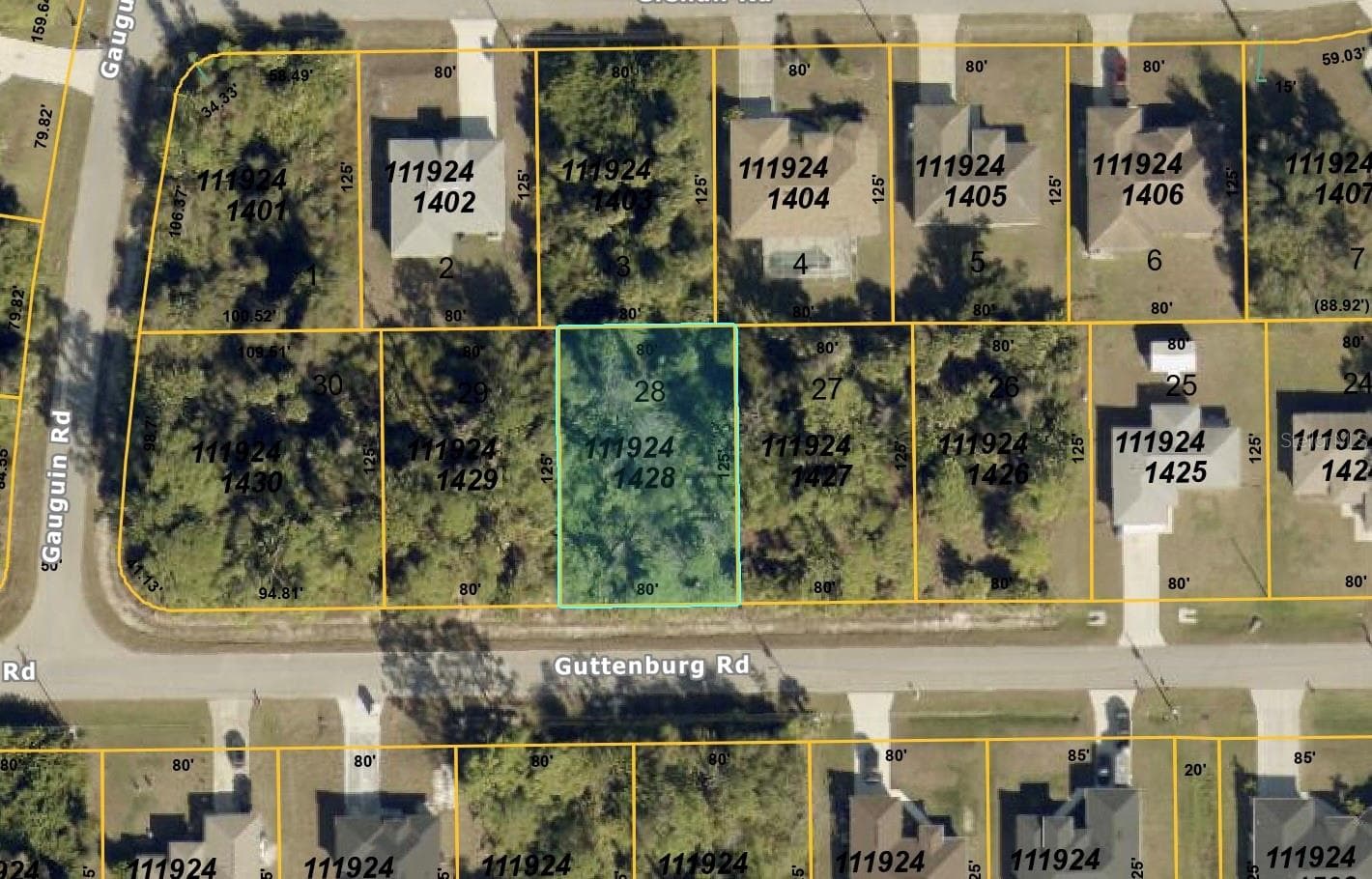 Land at GUTTENBURG RD, NORTH PORT, photo 3 of 3