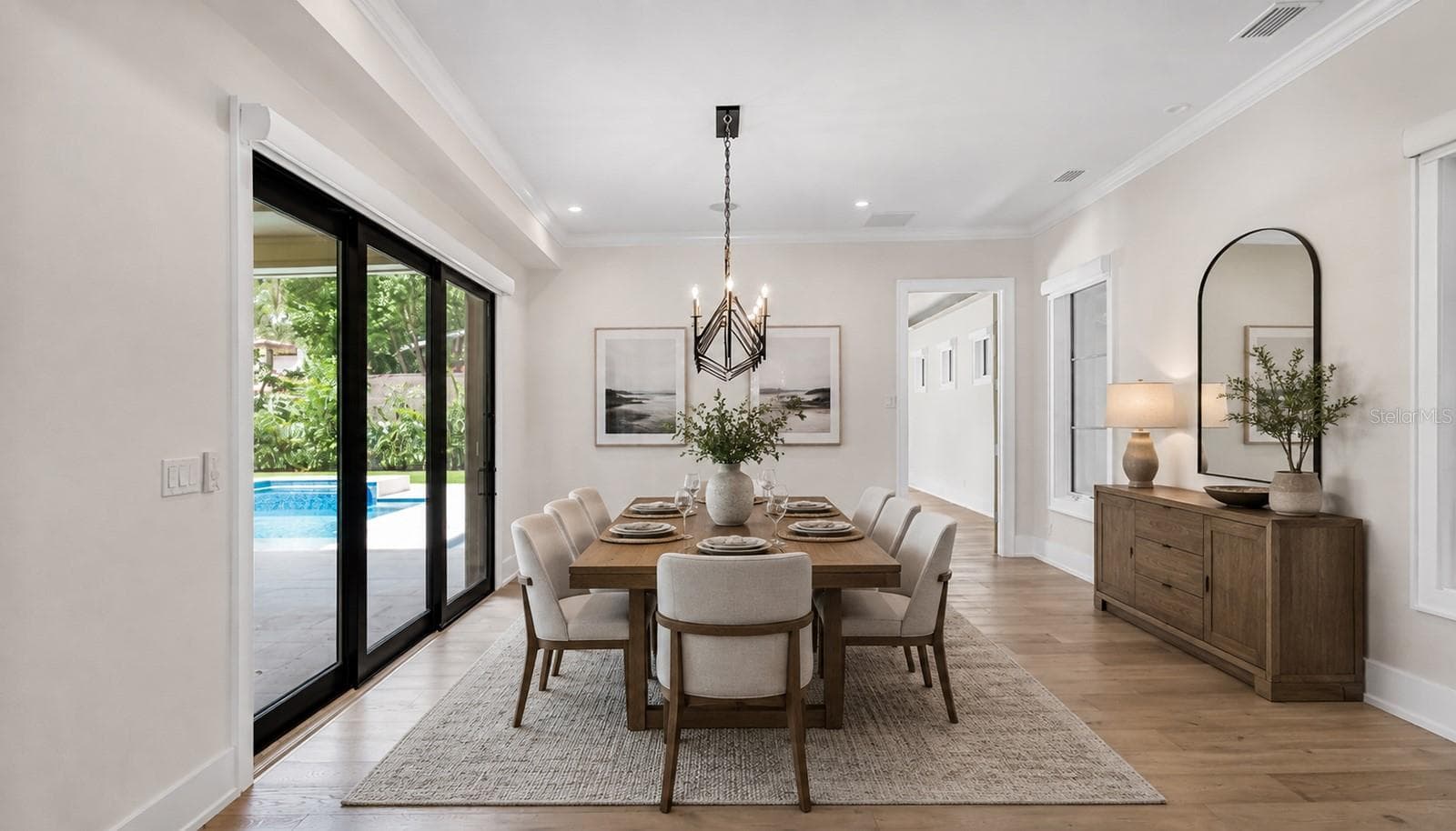 Dining Room | Staged - 901 GOLFVIEW TER, WINTER PARK