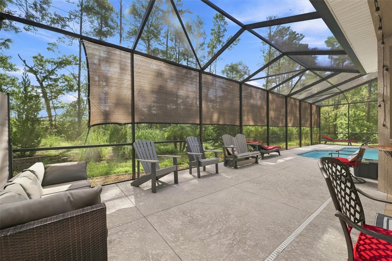Screened Patio - 25 SANDERS CIR, HOMOSASSA