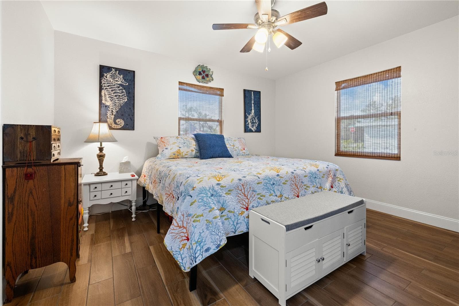 This is the "Owner's Suite".  It's roomy and has ample closet storage. - 7035 DUKE ST, ENGLEWOOD