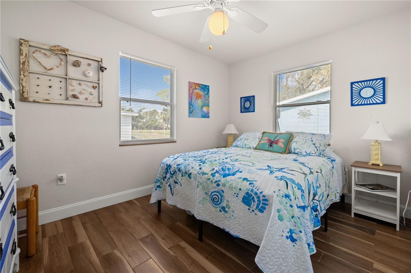 This is the second bedroom.  It looks into the back yard, and also has a walk-in closet. - 7035 DUKE ST, ENGLEWOOD