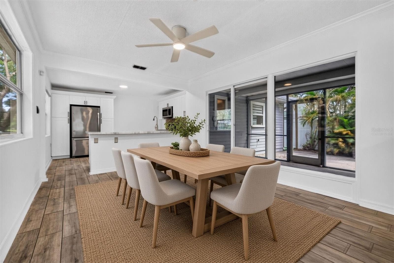 Dining Room virtually staged - 4062 3RD AVE N, ST PETERSBURG