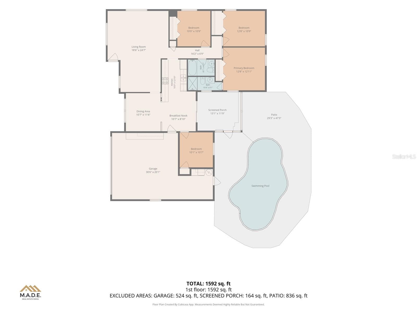 Single Family Residence at 8403 S FLINTROCK CT, TAMPA, photo 40 of 43