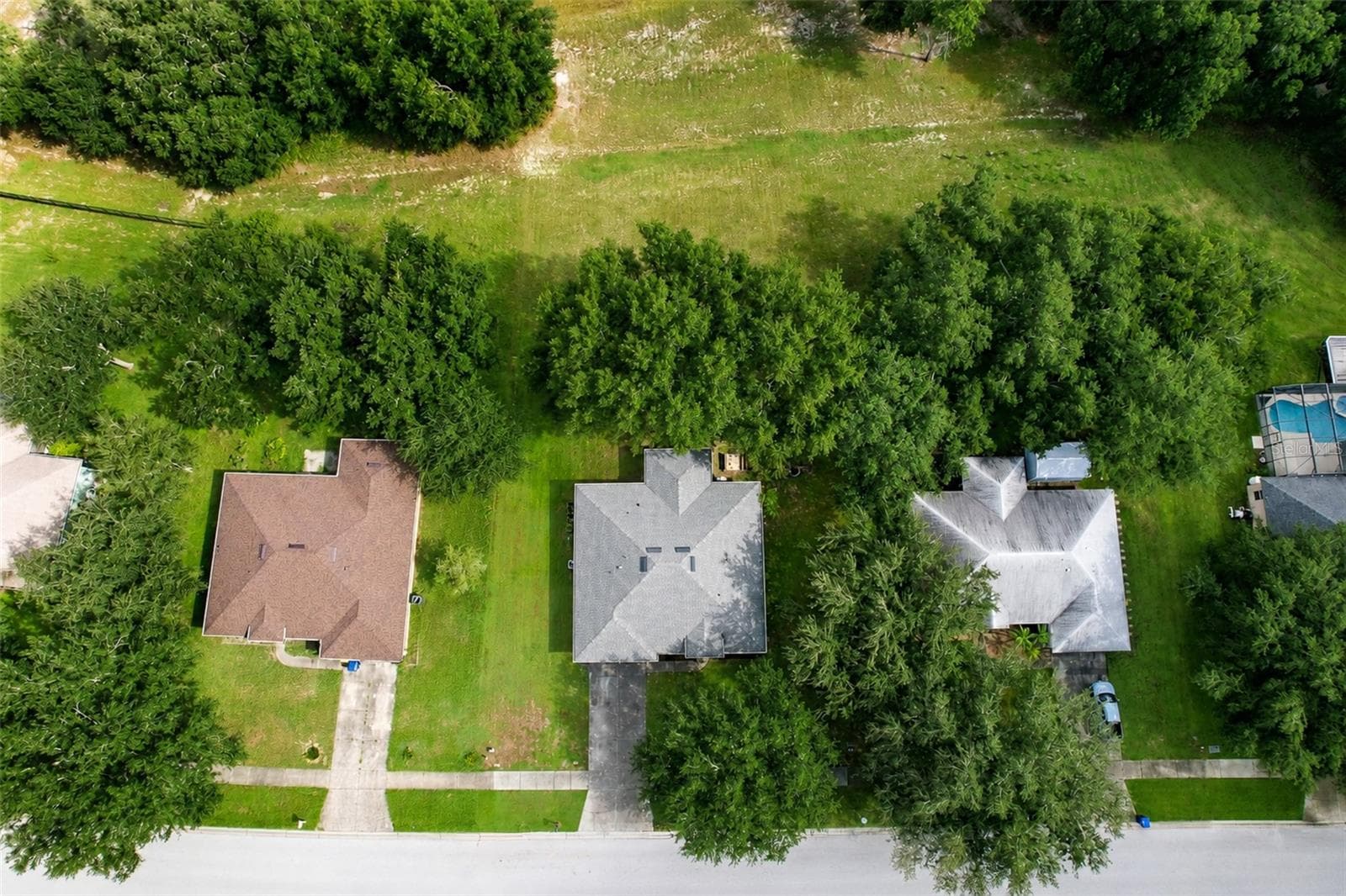 Aerial view of home - 1326 OAK VALLEY BLVD, MINNEOLA