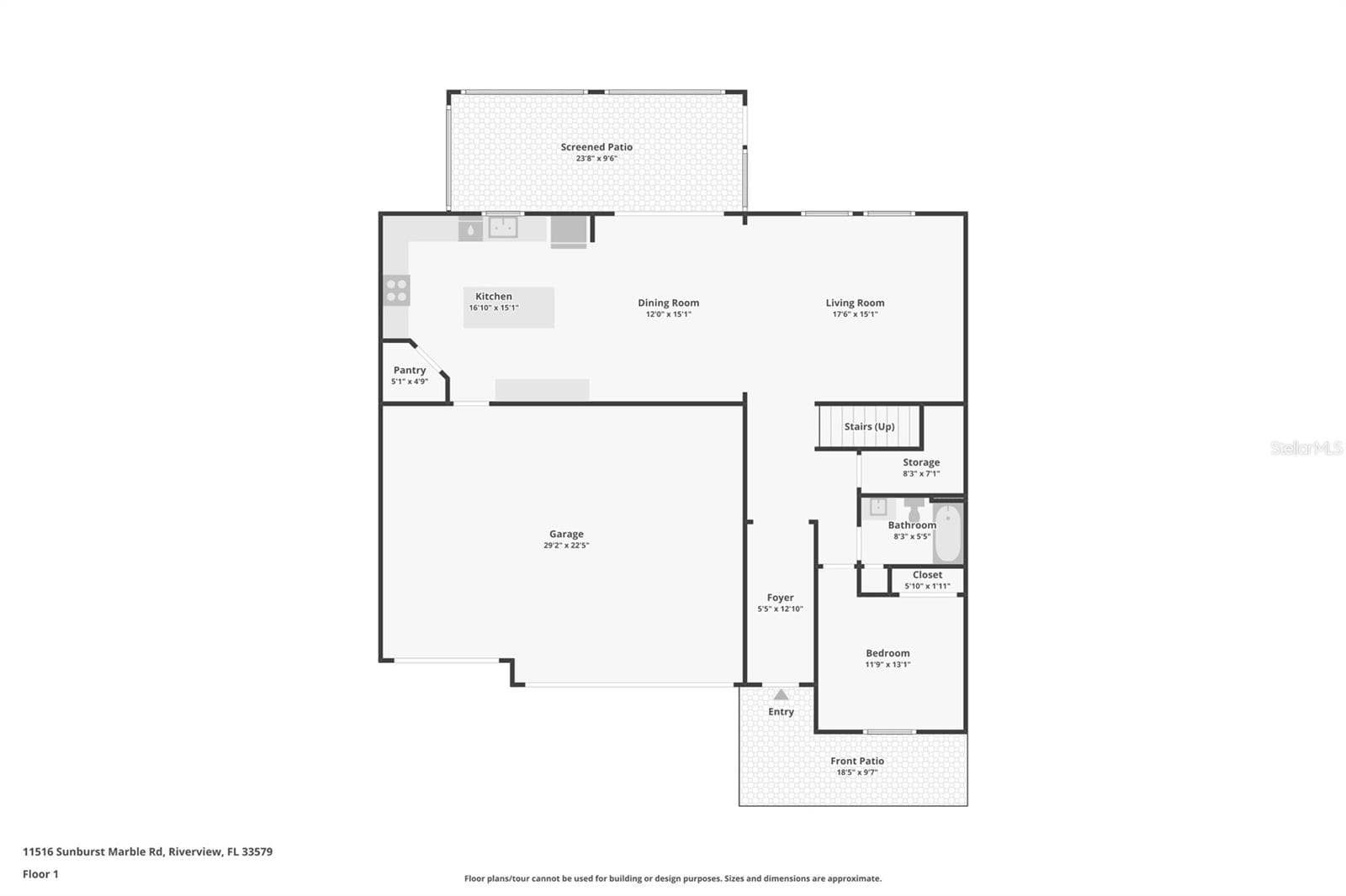 Single Family Residence at 11516 SUNBURST MARBLE RD, RIVERVIEW, photo 26 of 72