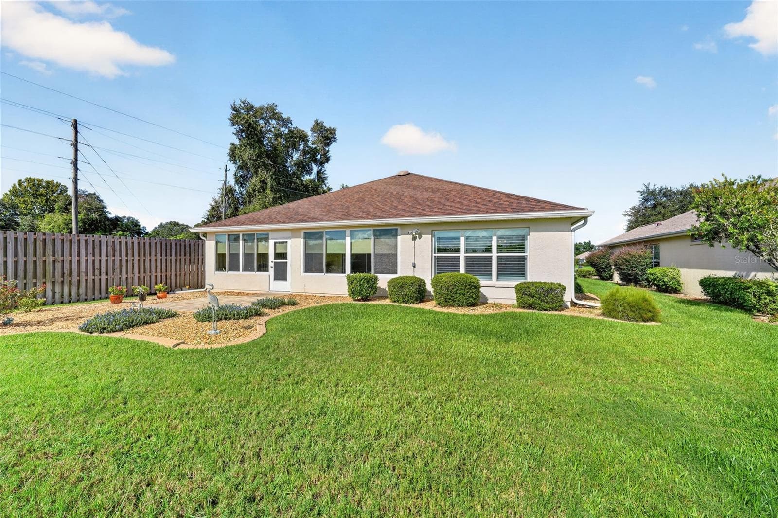 Back of Home - 13996 SE 94TH AVE, SUMMERFIELD