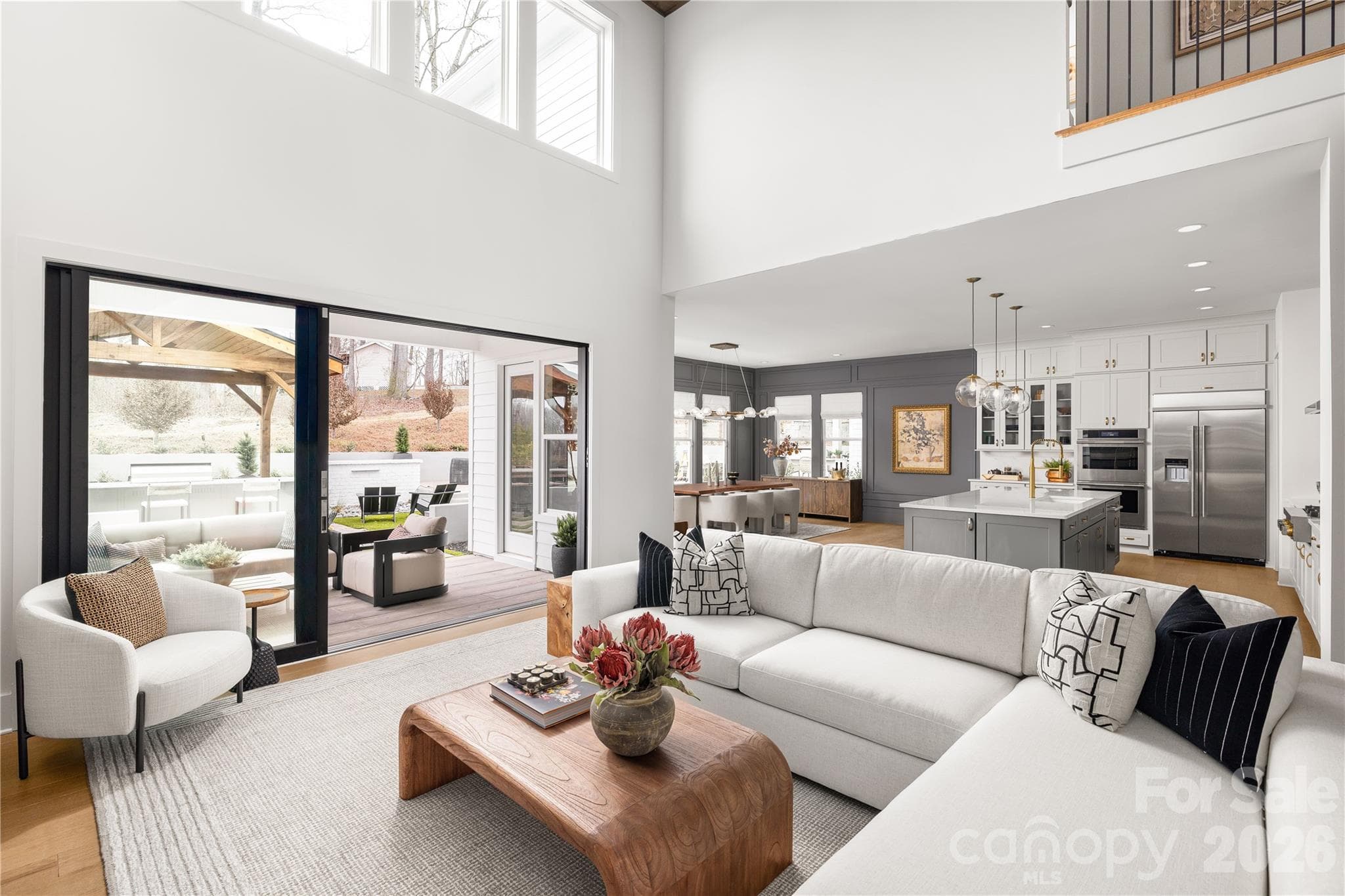 Great Room Representation Only- Not of Actual Home - 4110 Pinekirk Drive, Charlotte