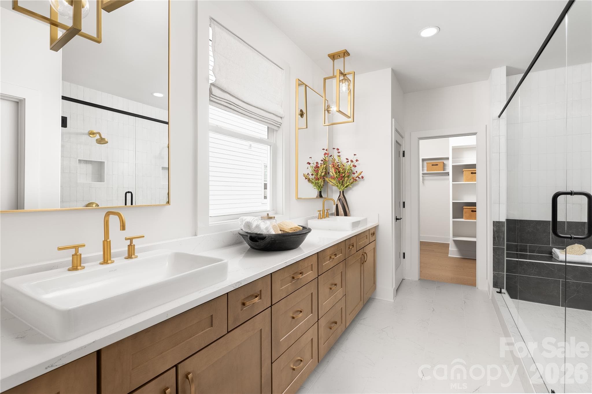 Primary Bathroom Representation Only- Not of Actual Home - 4110 Pinekirk Drive, Charlotte