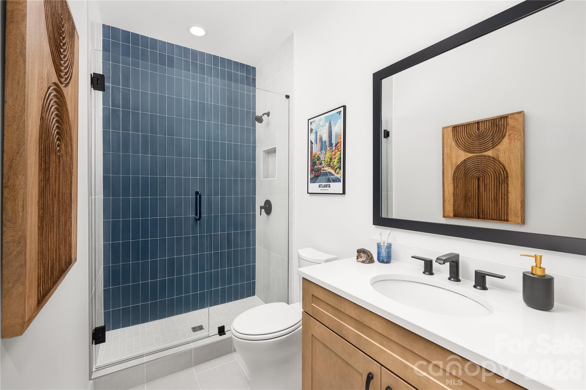 Secondary Bathroom Representation Only- Not of Actual Home - 4110 Pinekirk Drive, Charlotte