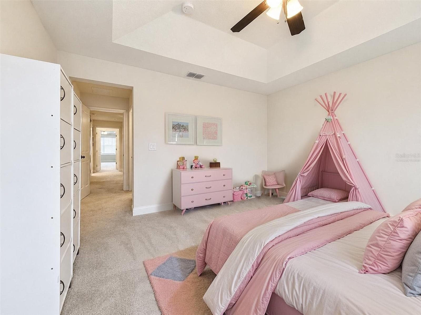 Virtually Staged | 2nd Bedroom - 2404 ARCH AVE, OLDSMAR