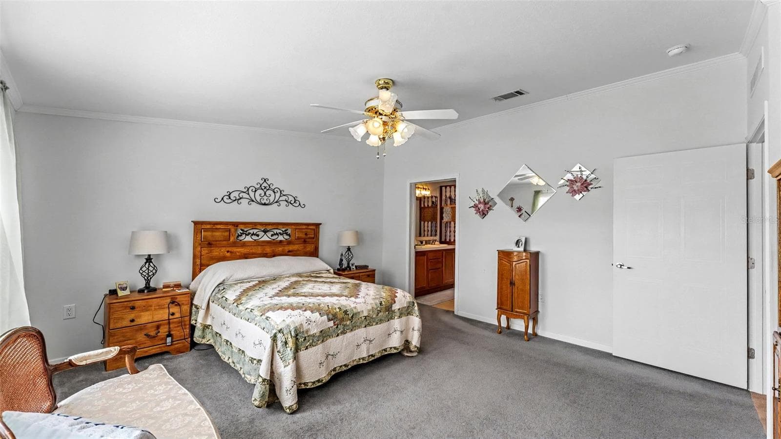 primary bedroom - 11457 N LINDA MARIE TER, DUNNELLON