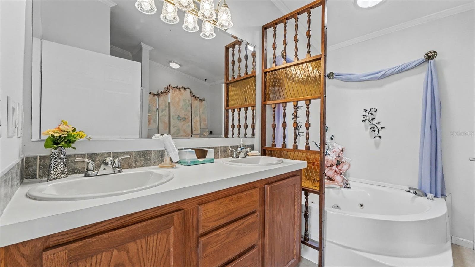 primary bath - 11457 N LINDA MARIE TER, DUNNELLON