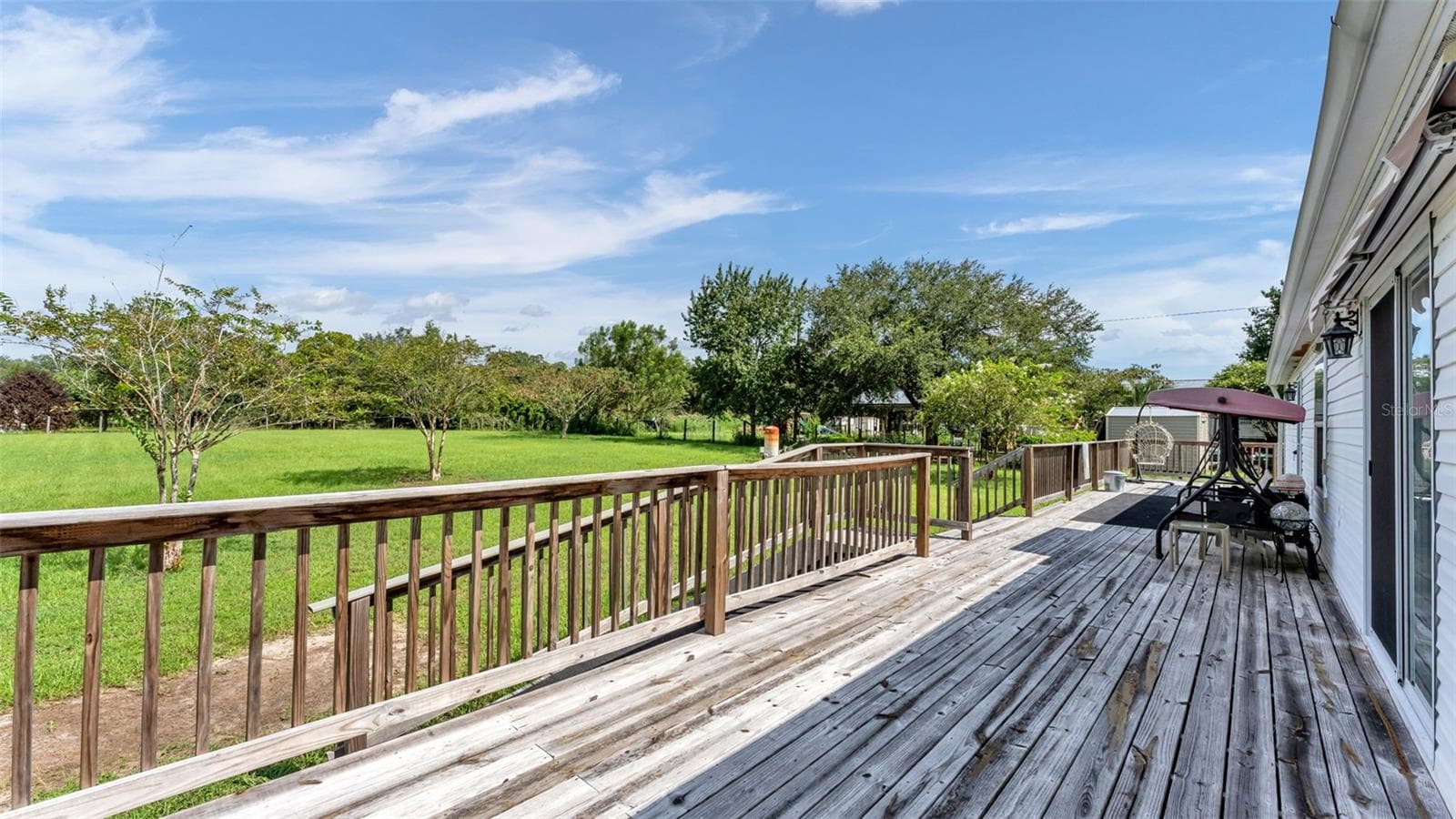 back deck - 11457 N LINDA MARIE TER, DUNNELLON