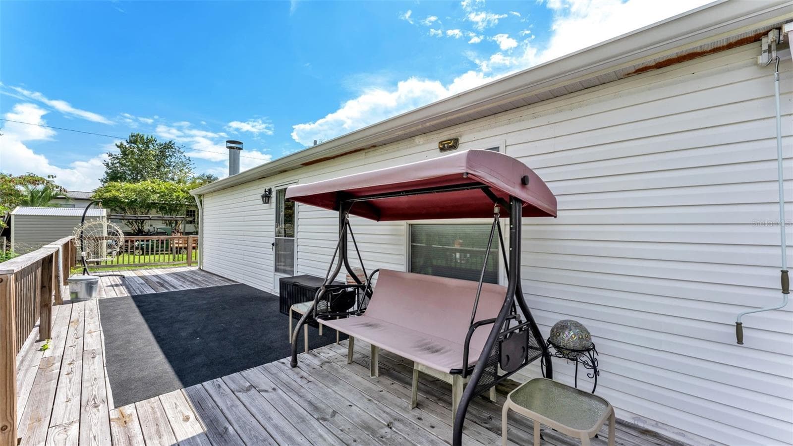 back deck - 11457 N LINDA MARIE TER, DUNNELLON