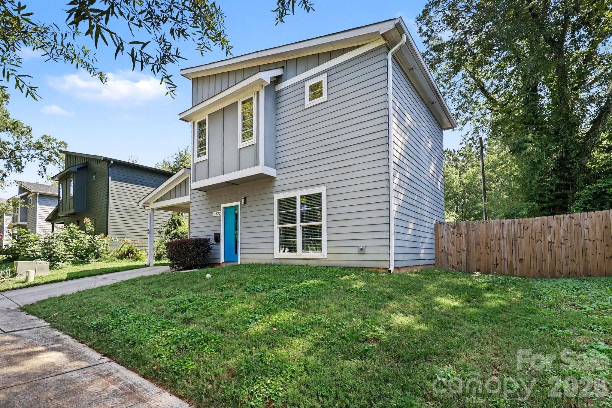 Front Side View - 1522 Wembley Drive, Charlotte