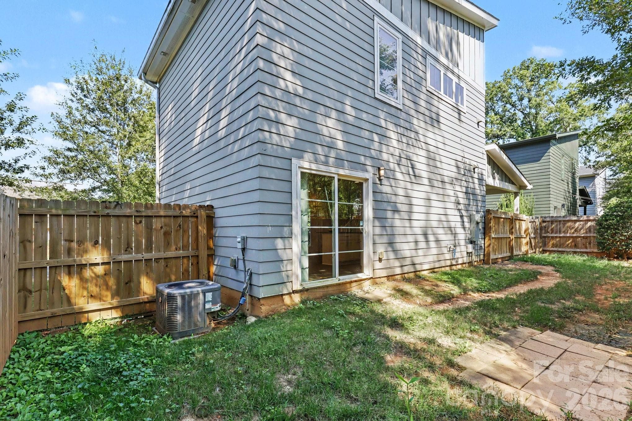 Backyard - 1522 Wembley Drive, Charlotte