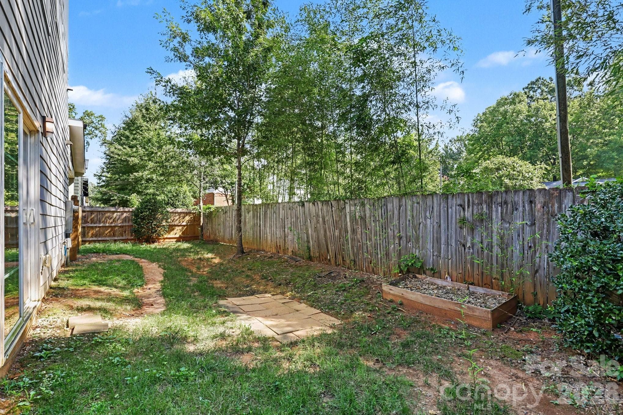 Backyard - 1522 Wembley Drive, Charlotte