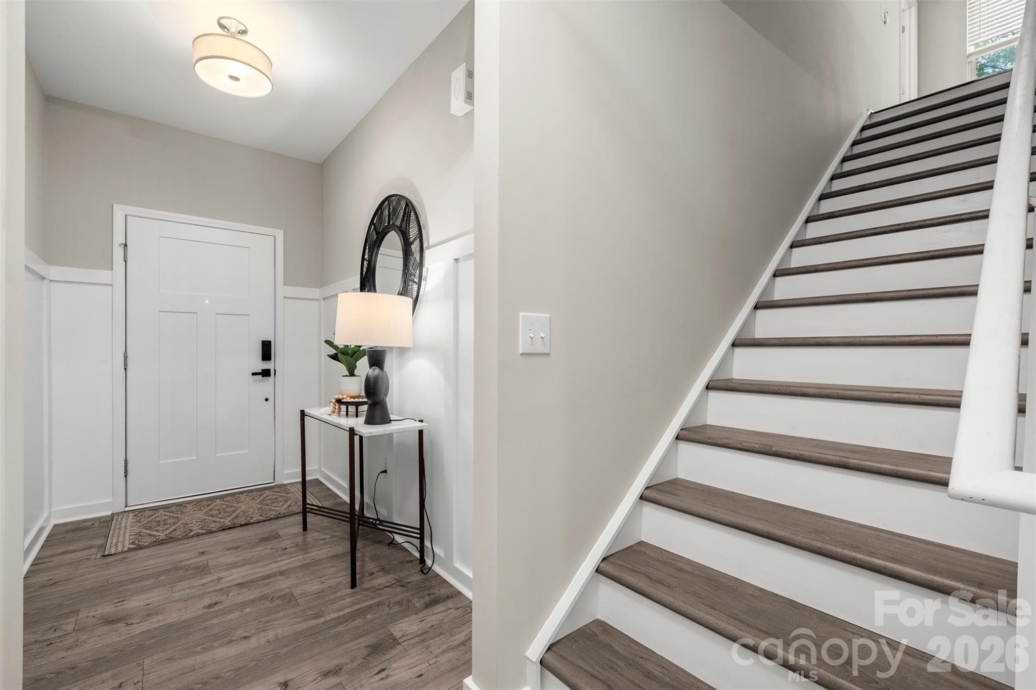 Stairway to 2nd floor - 1115 Streamside Lane, York