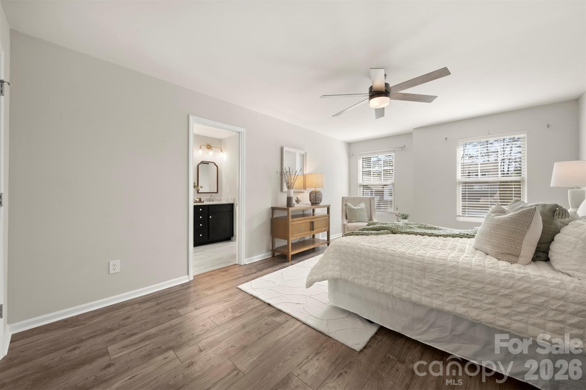 Primary Bedroom & en suite - 1115 Streamside Lane, York