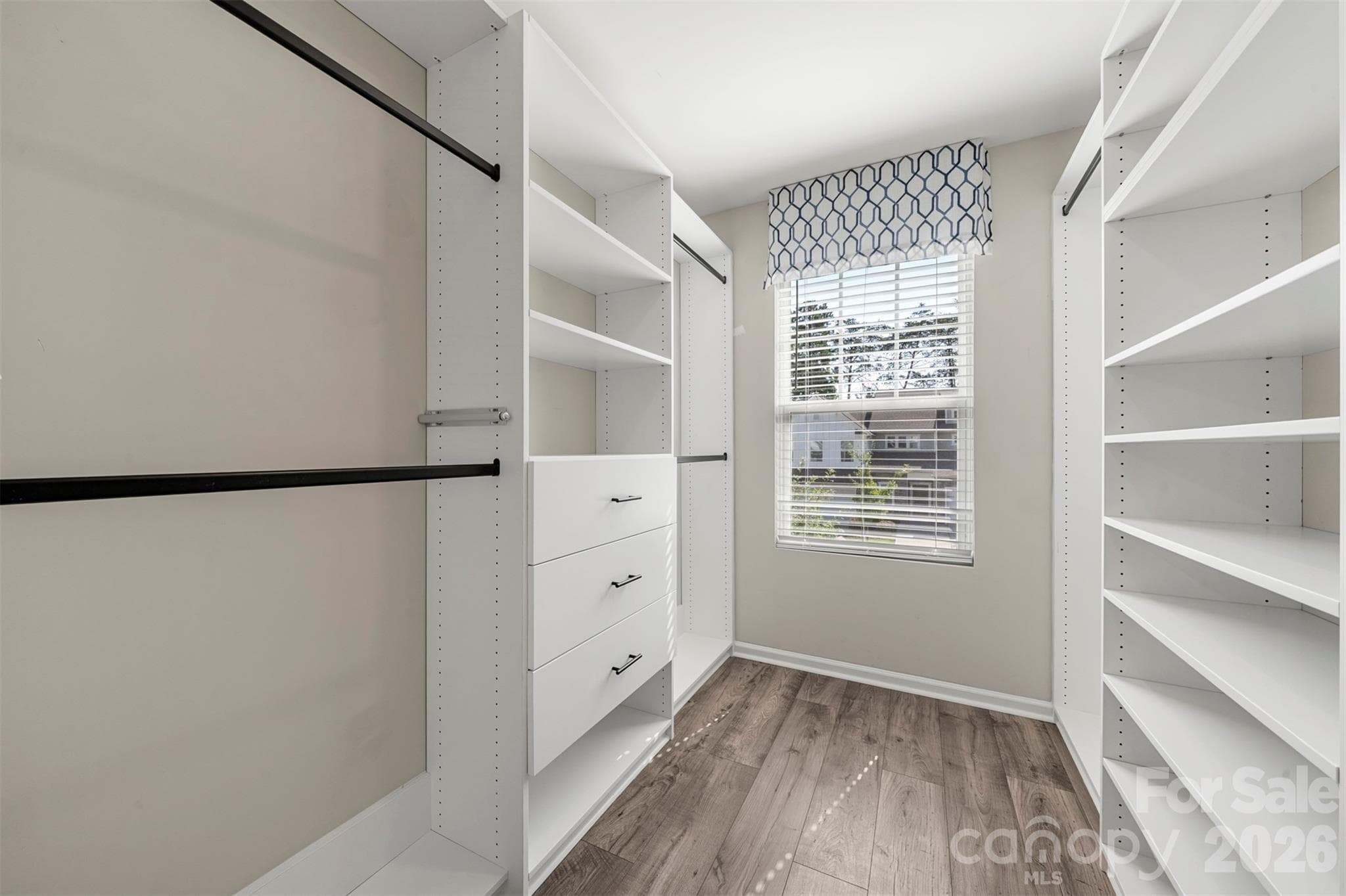 Walk-in closet with closet system - 1115 Streamside Lane, York