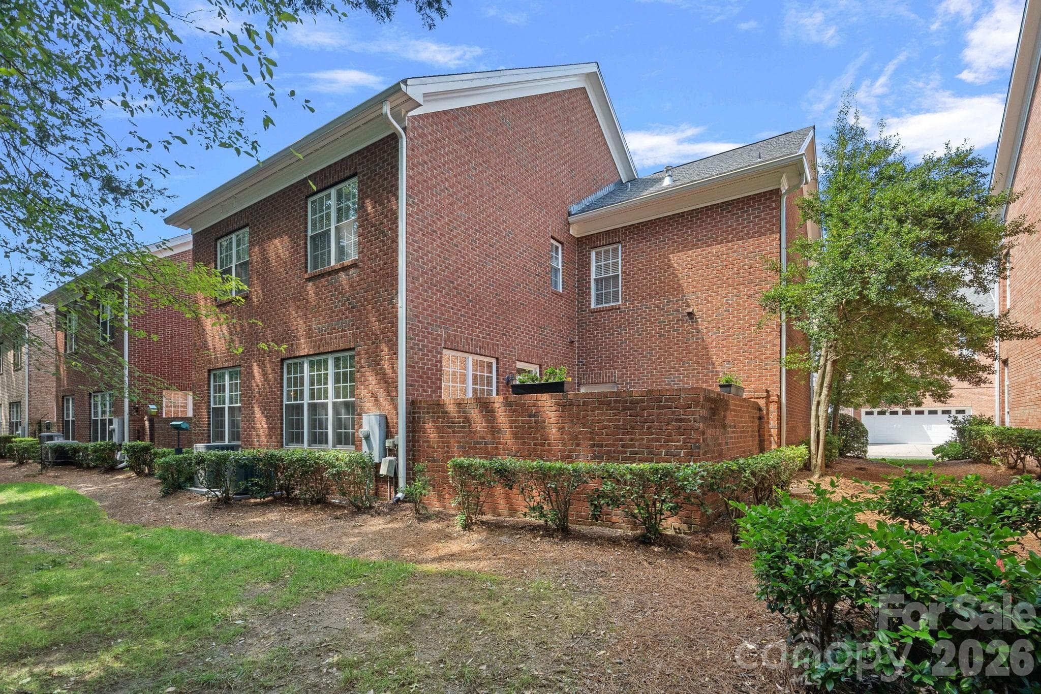 Rear view of home - 6415 Wakehurst Road, Charlotte