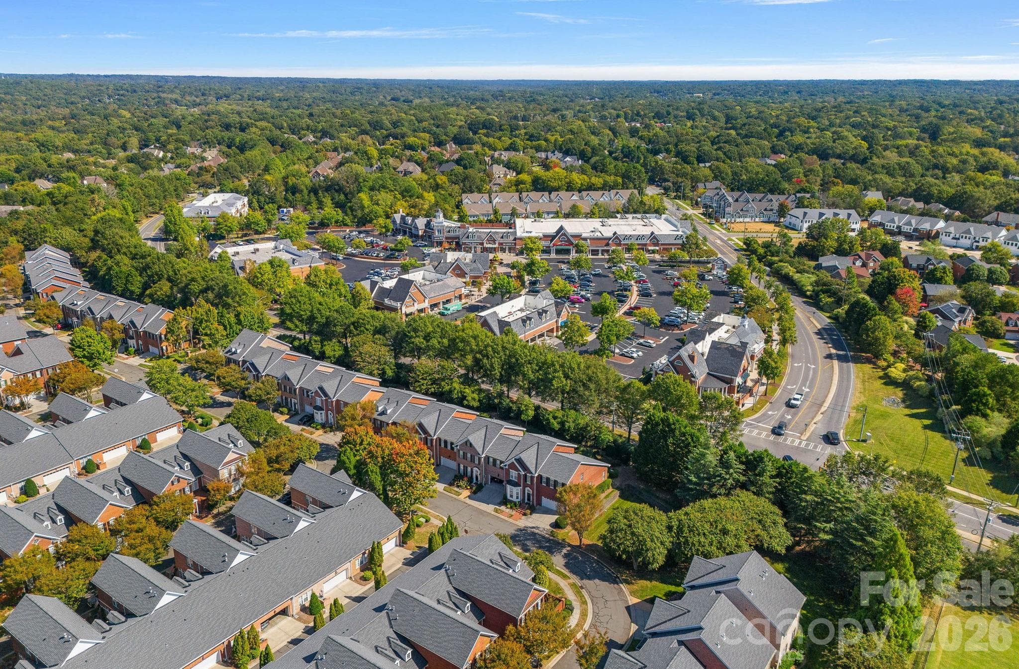 Community looking toward Colony Place - 6415 Wakehurst Road, Charlotte