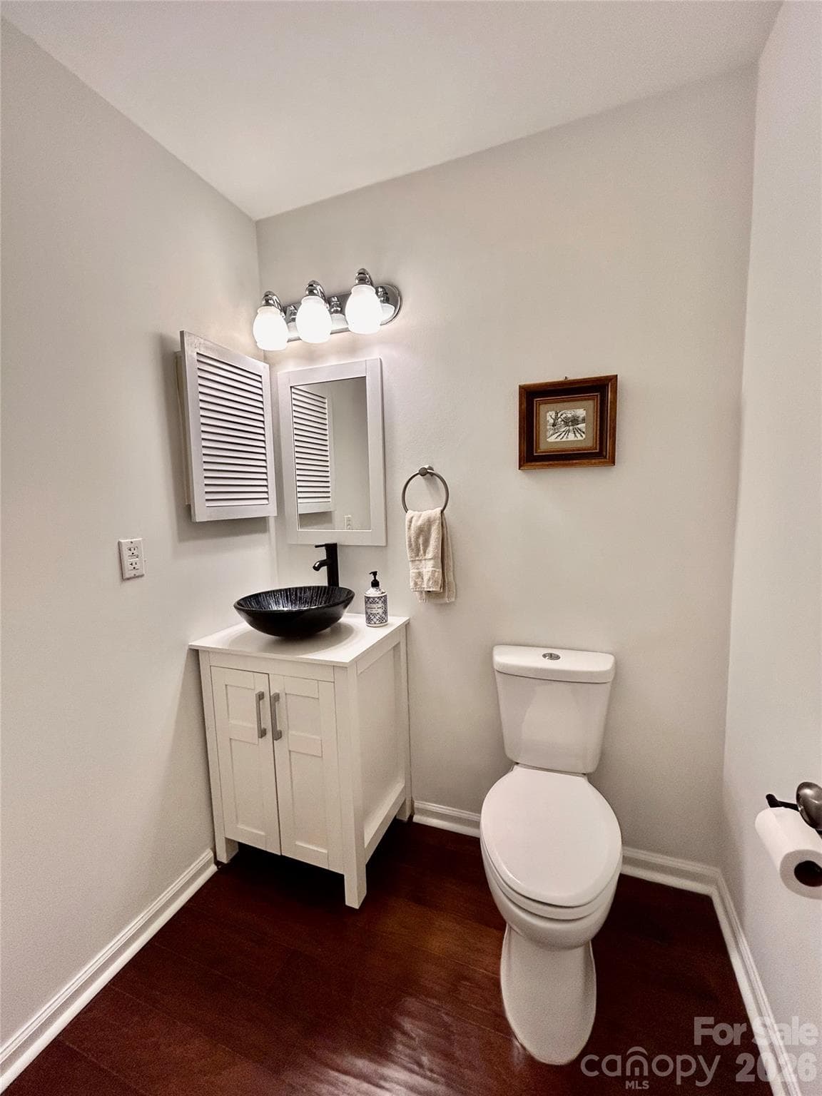 half bathroom off dining area - Charlotte