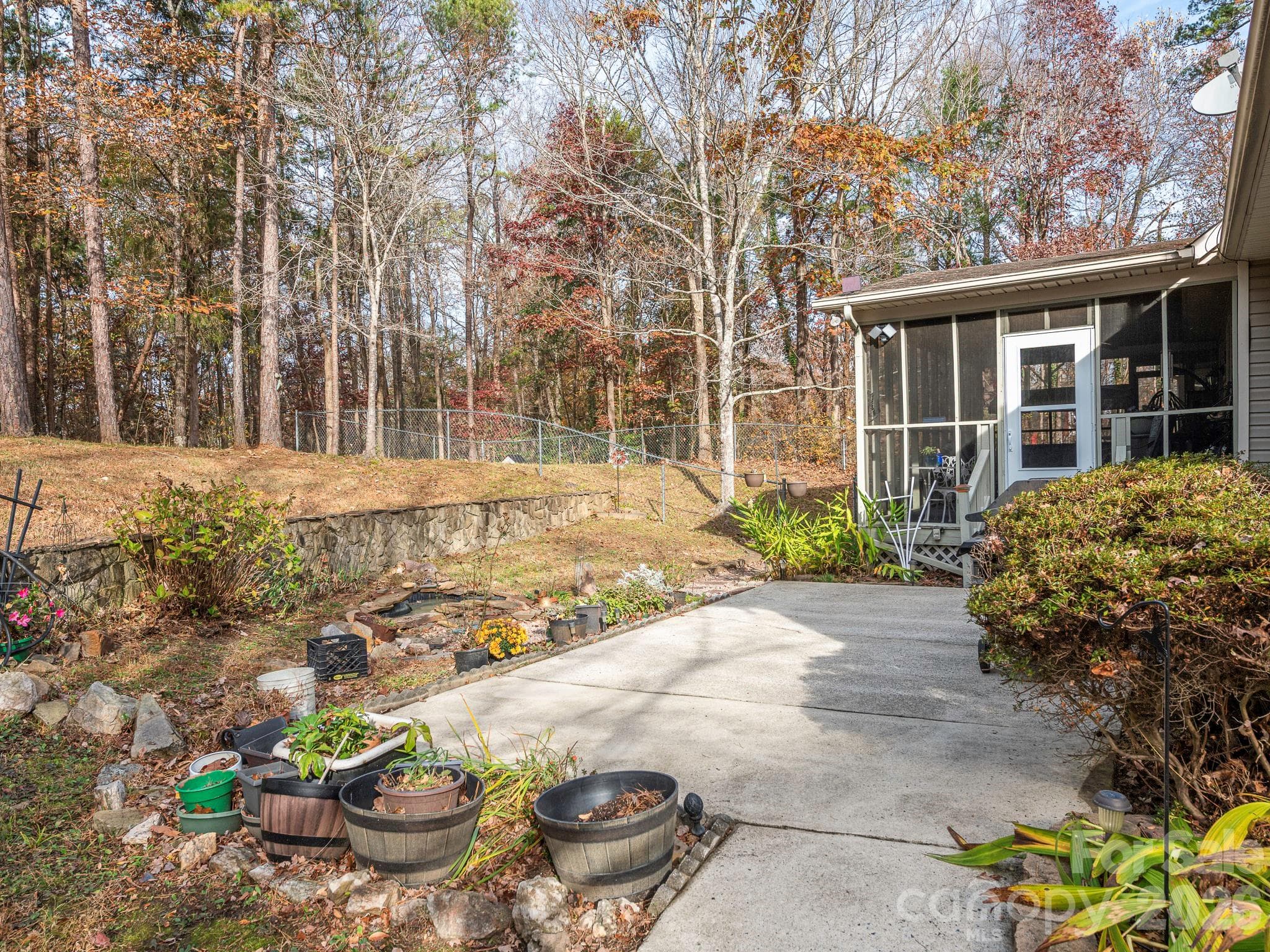 LARGE CONCRETE PATIO GREAT FOR ENTERTAINING - 1800 Lake Lynn Road, Concord