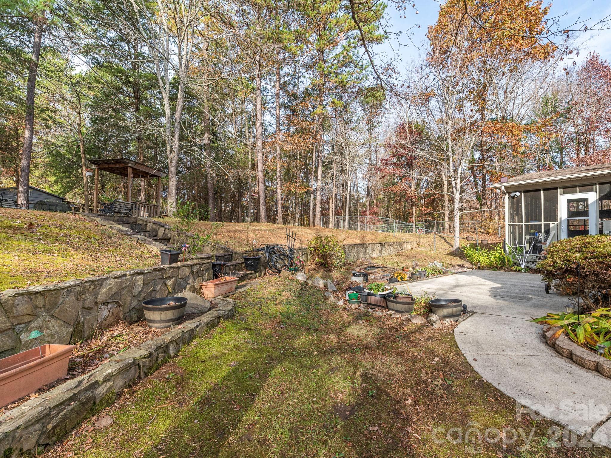 STONE RETAINING WALL/STEPS - 1800 Lake Lynn Road, Concord