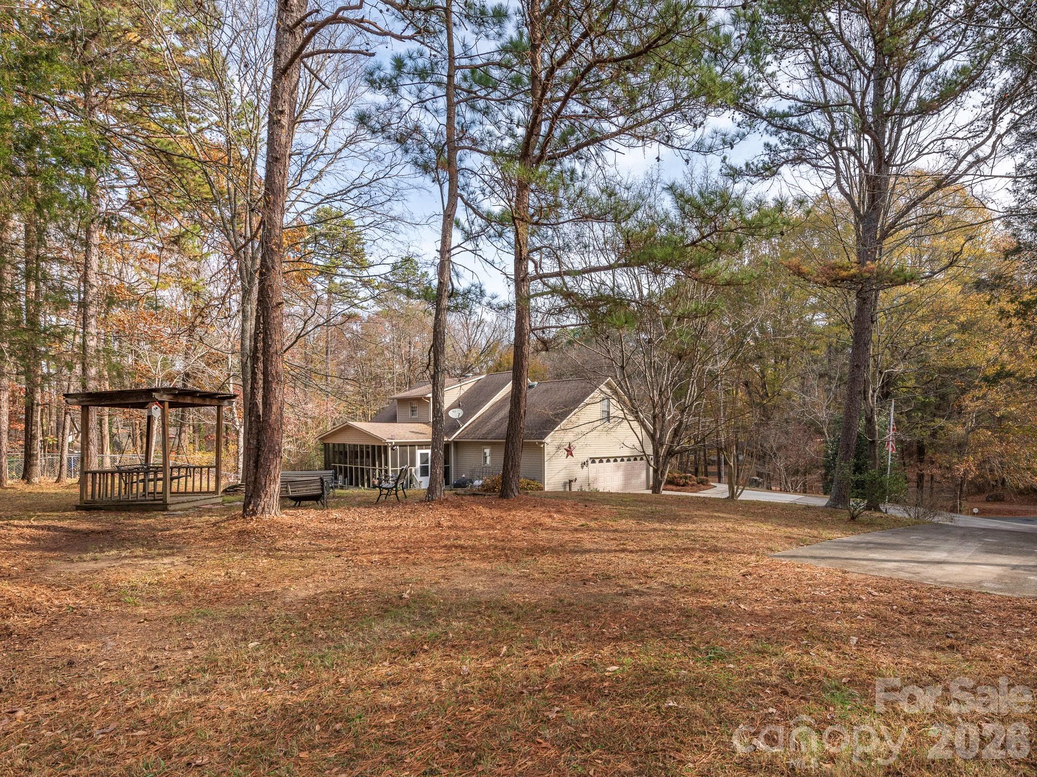 BACK YARD - 1800 Lake Lynn Road, Concord