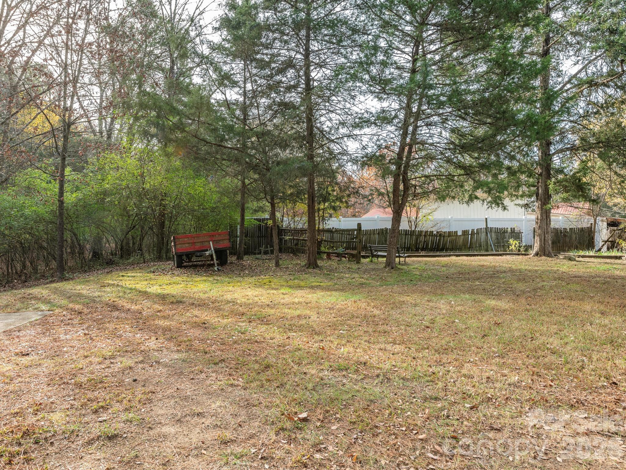 BACK YARD - 1800 Lake Lynn Road, Concord