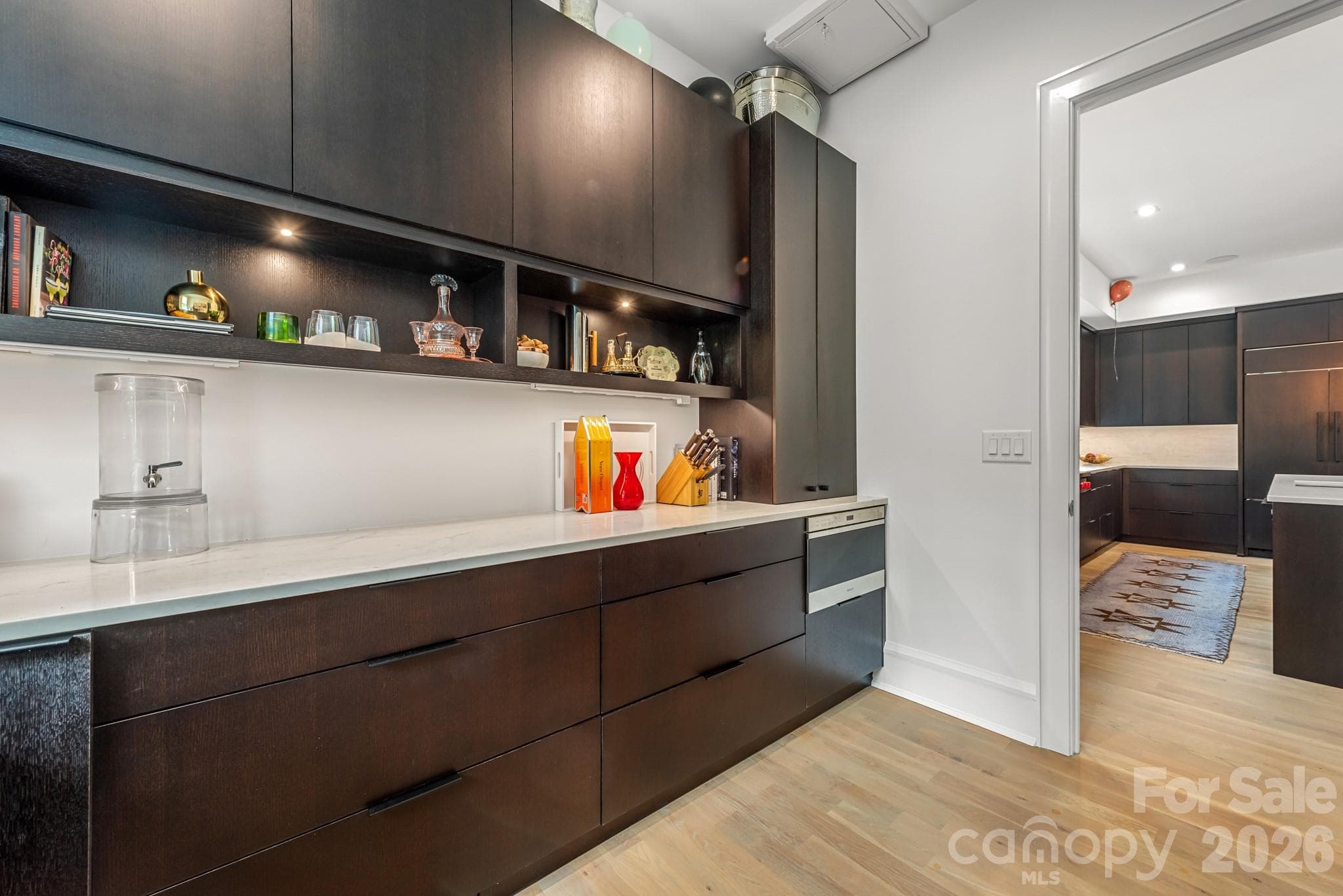 Walk in pantry - 610 Queens Road, Charlotte