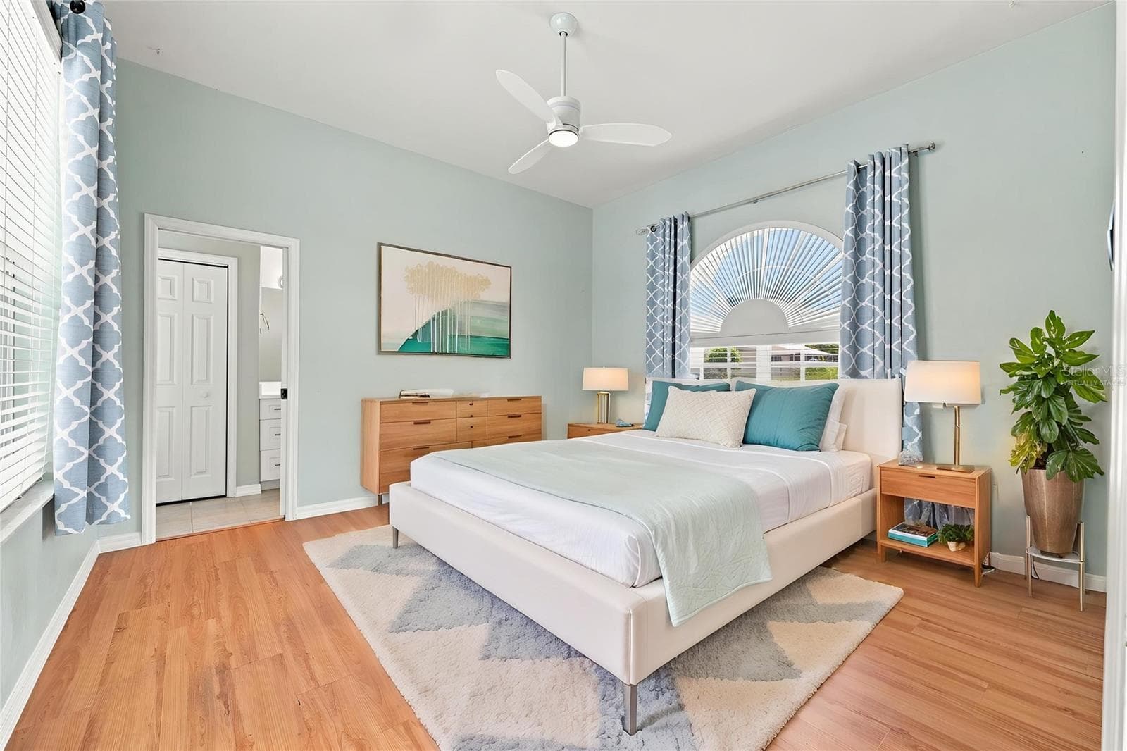 Virtually Staged - Bedroom 3 - 5333 LEATHER SADDLE LN, SPRING HILL
